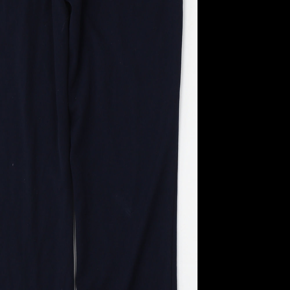 Anna Rose Womens Blue  Polyester Trousers  Size 18 L28 in Regular