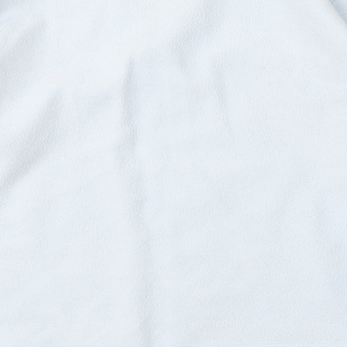 Per Una Womens Blue  Polyester Pullover Sweatshirt Size M