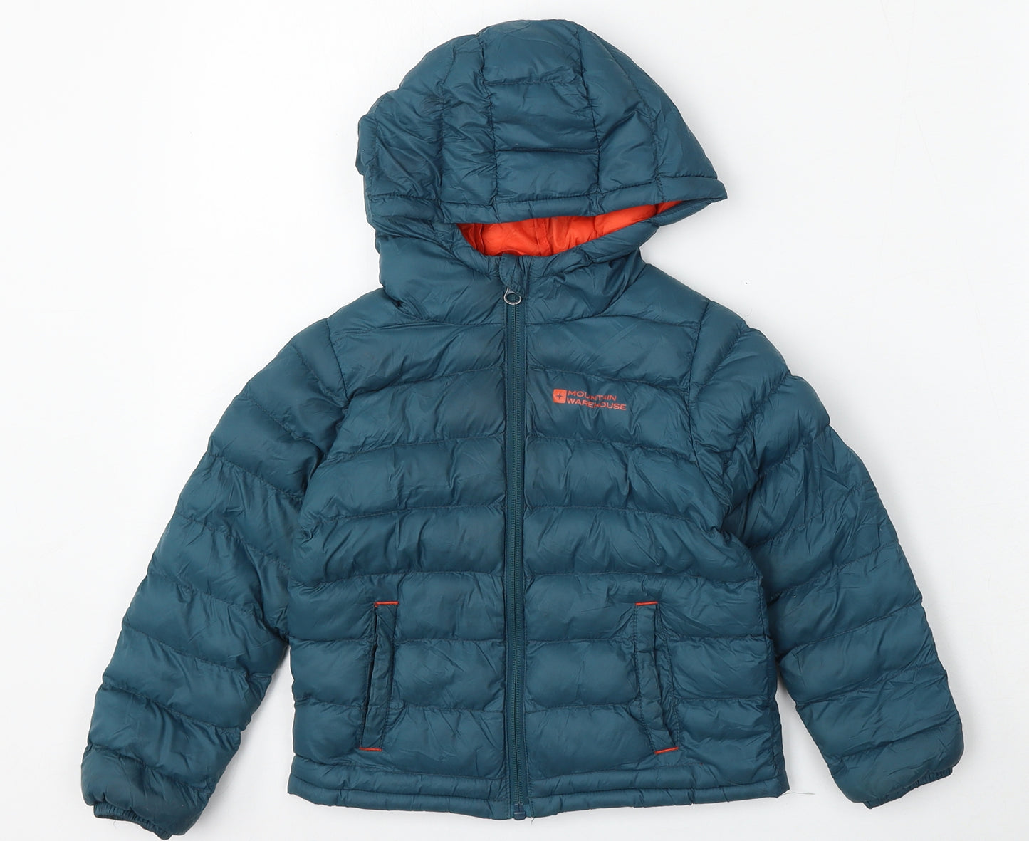 Mountain Warehouse Boys Blue   Puffer Jacket Jacket Size 2-3 Years  Zip