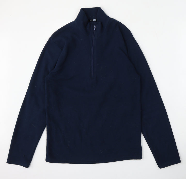 Pep&Co Mens Blue  Polyester Pullover Sweatshirt Size XS