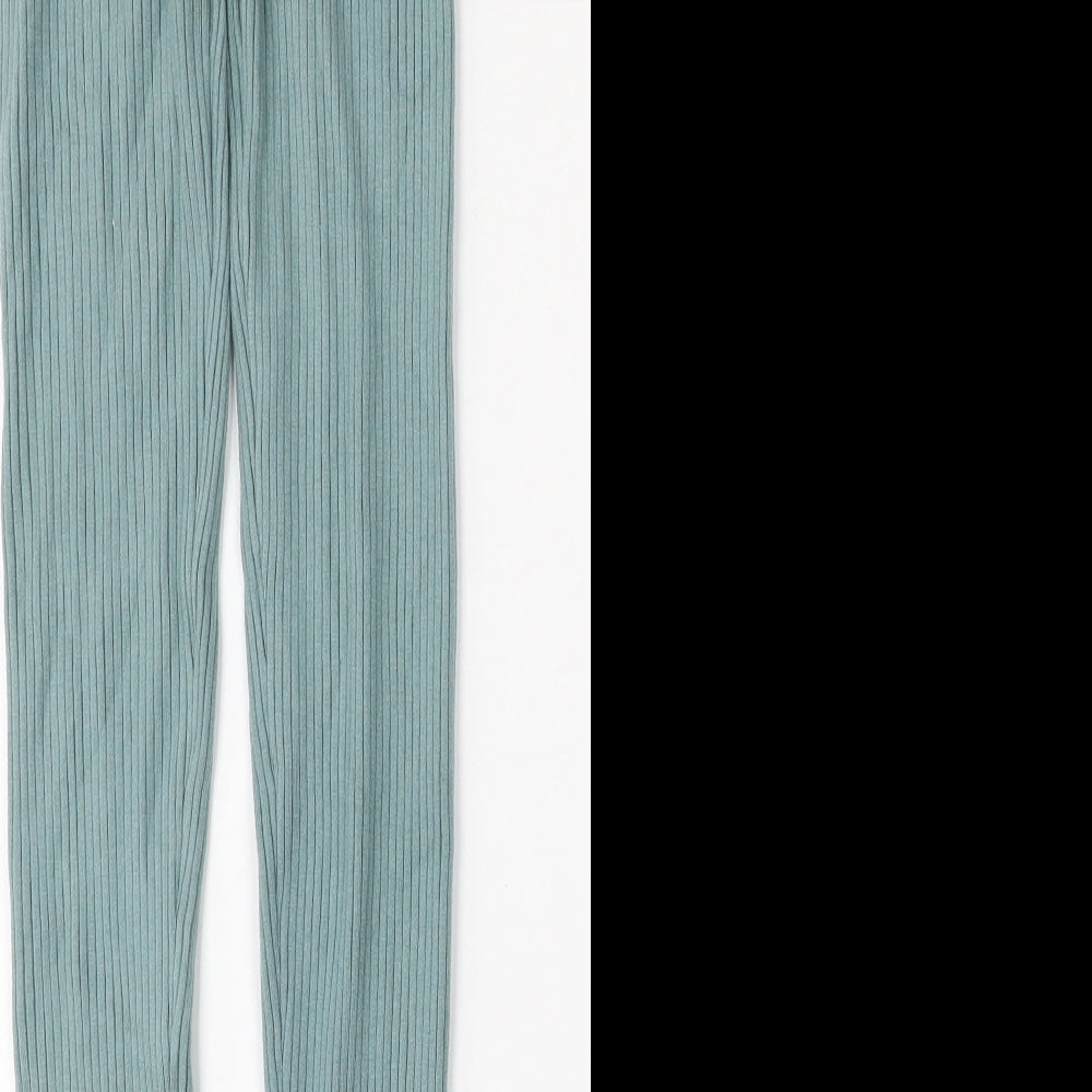 Laetitia Mem Womens Blue  Viscose Jogger Trousers Size 26 in L30 in Regular