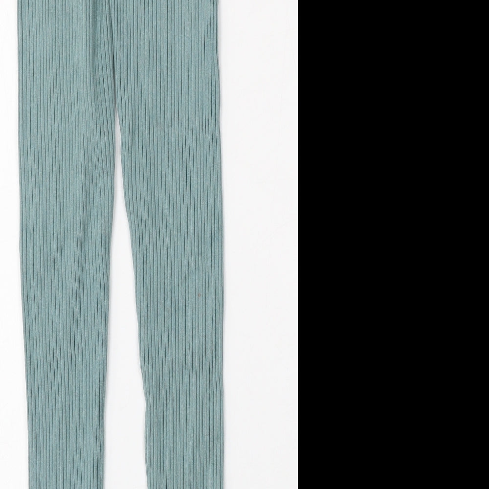 Laetitia Mem Womens Blue  Viscose Jogger Trousers Size 26 in L30 in Regular