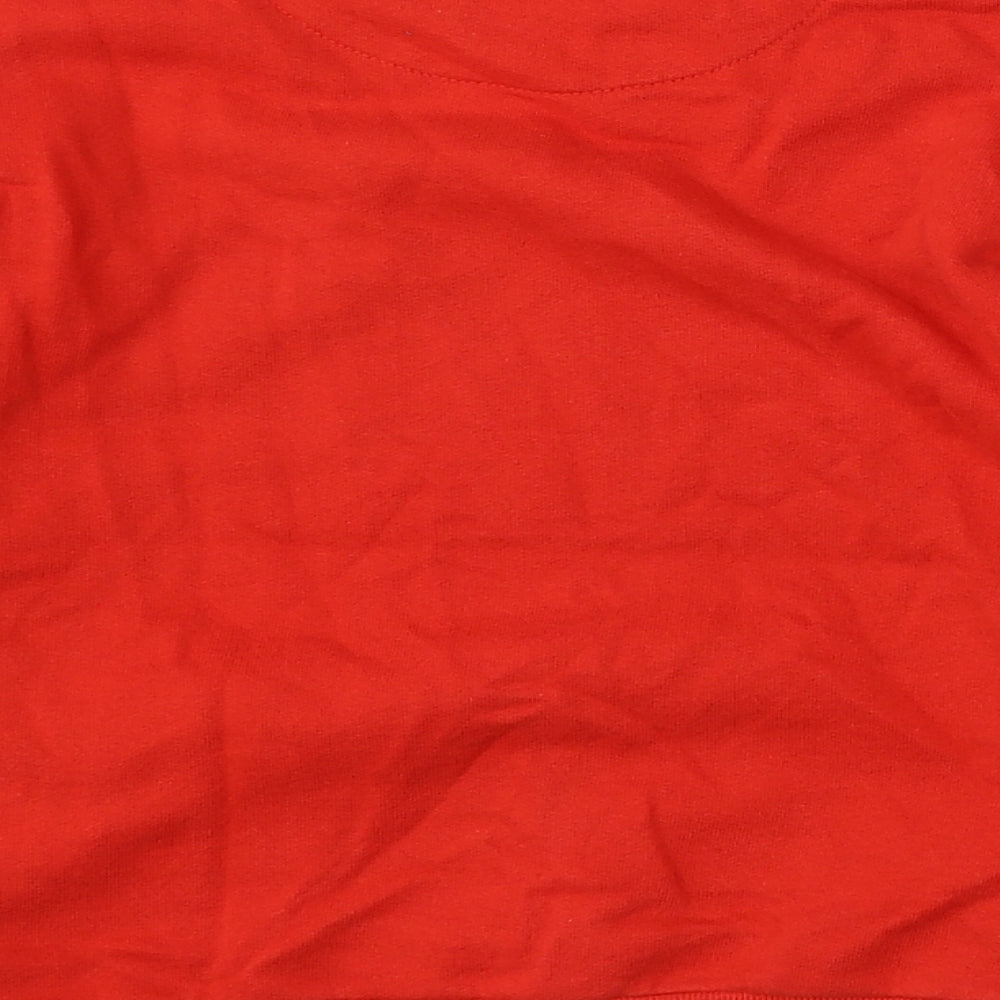 Mayoral Boys Red  Cotton Pullover Sweatshirt Size 5 Years