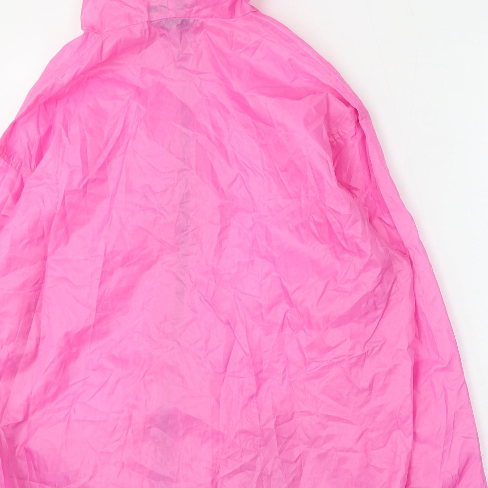 Pro Climate Womens Pink   Anorak Jacket Size S  Zip