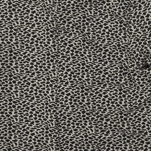 George Womens Multicoloured V-Neck Animal Print Polyester Cardigan Jumper Size 10