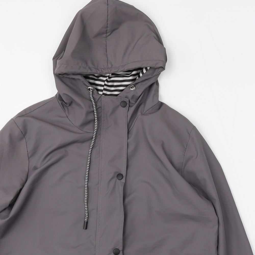 Preworn Womens Grey   Jacket  Size S  Snap