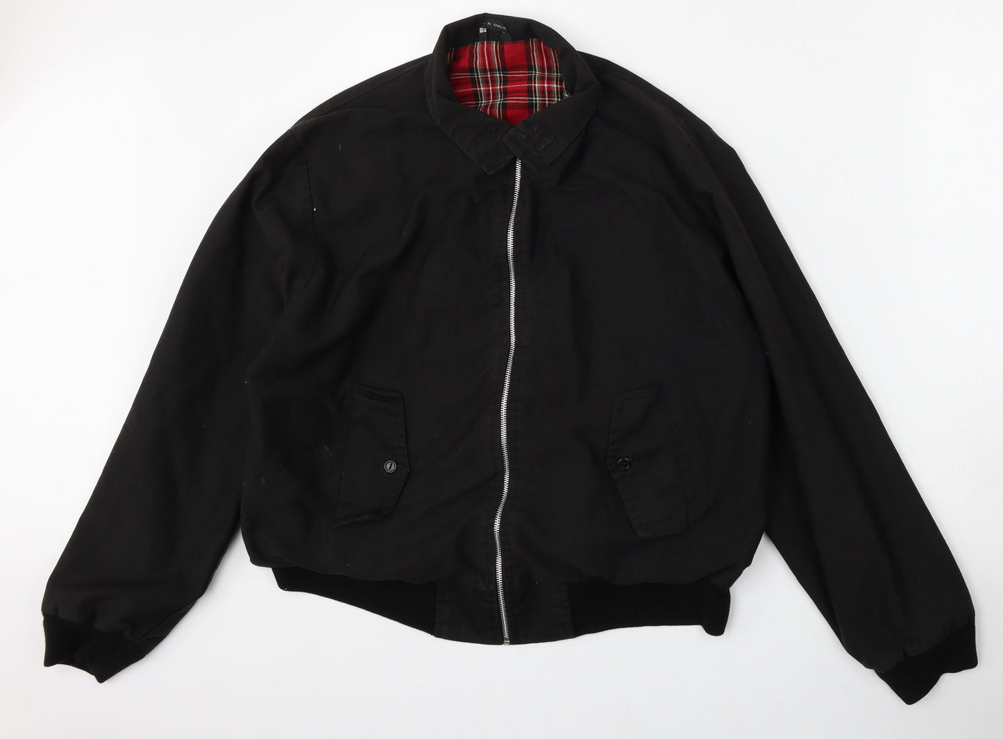 Preworn Mens Black   Jacket  Size L  Zip