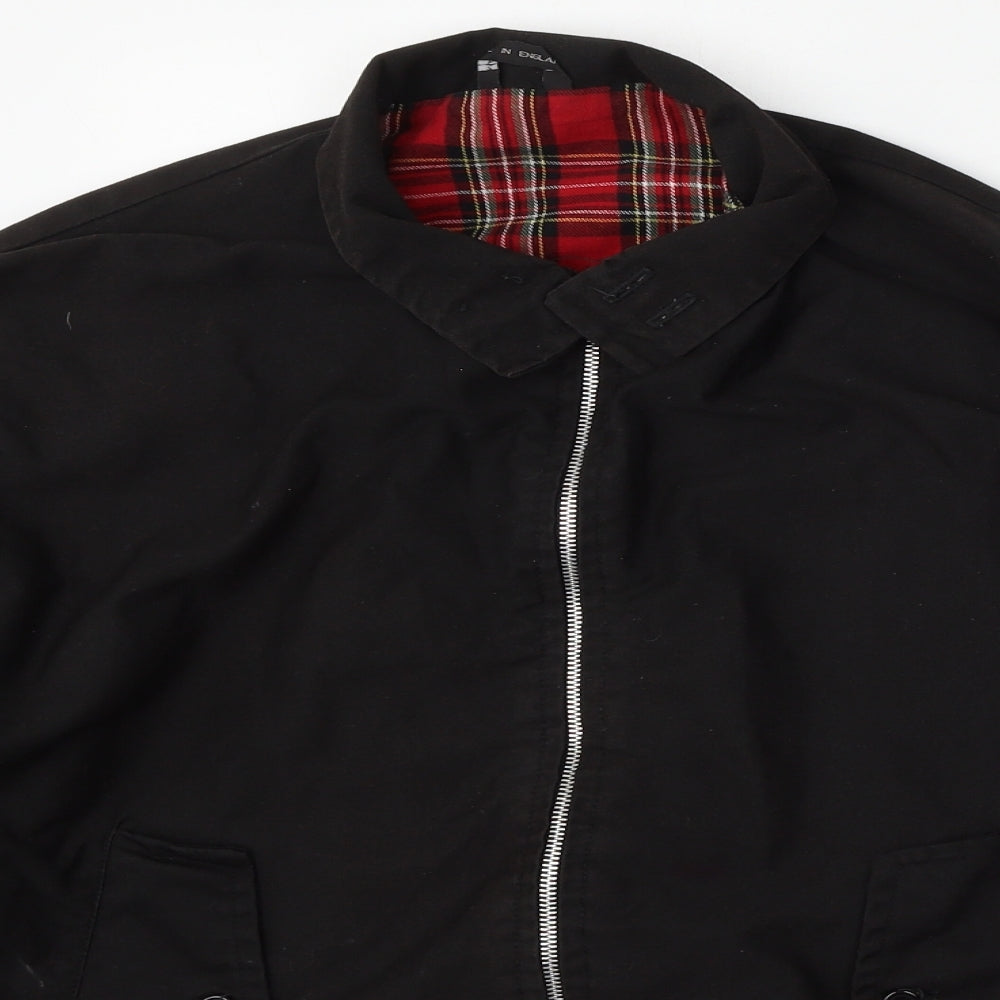 Preworn Mens Black   Jacket  Size L  Zip