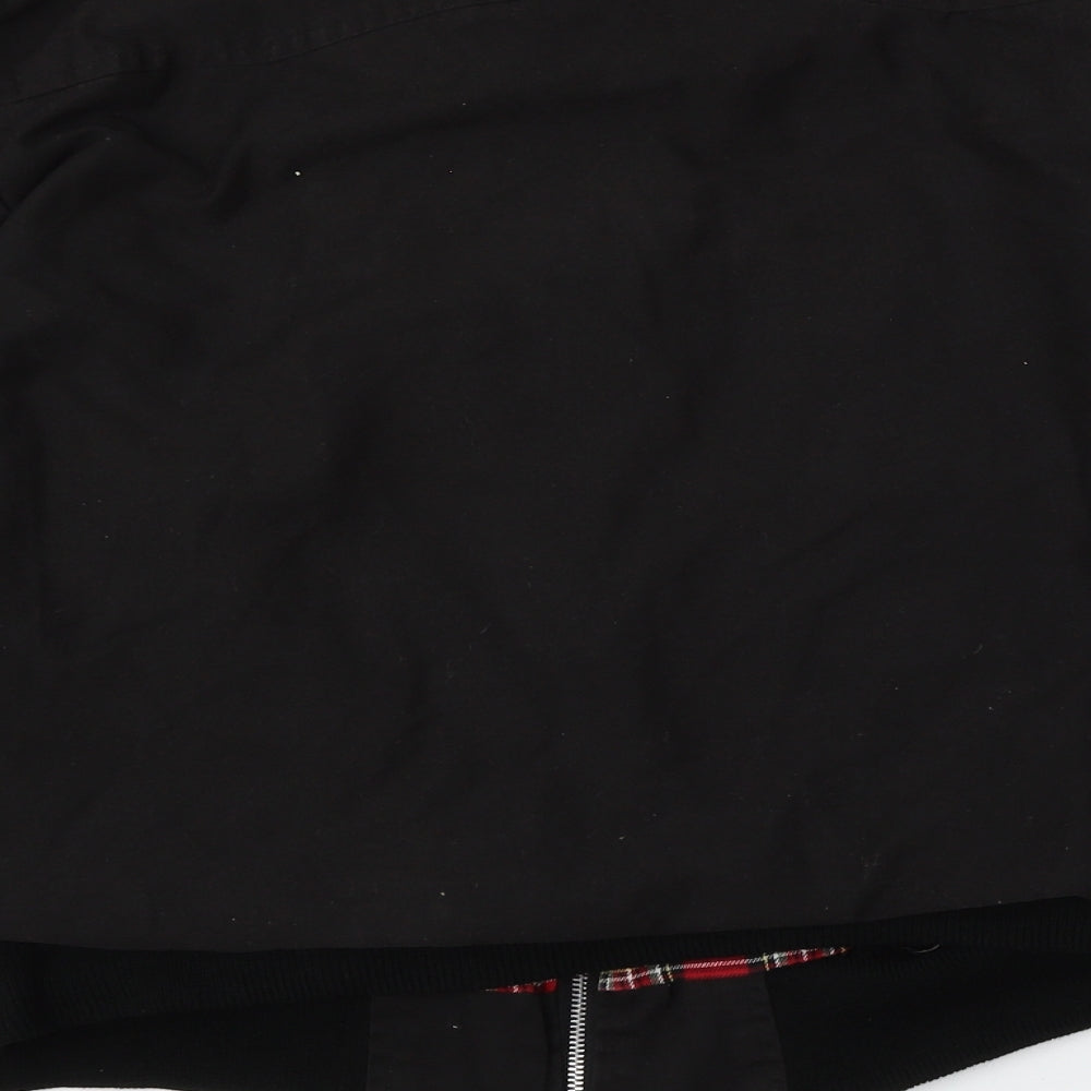 Preworn Mens Black   Jacket  Size L  Zip