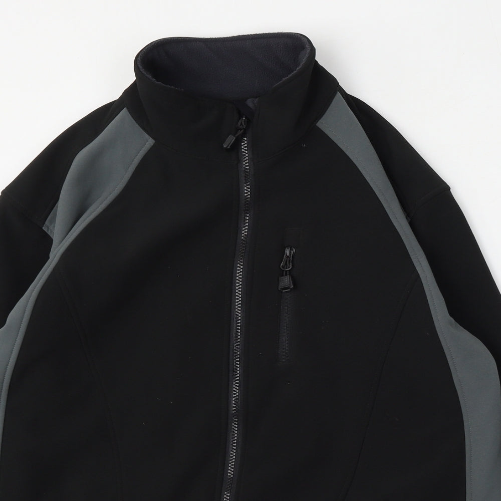 Crane Sports Mens Grey   Jacket  Size M  Zip