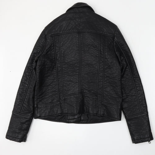 Dorothy Perkins Womens Black   Jacket  Size 14  Zip