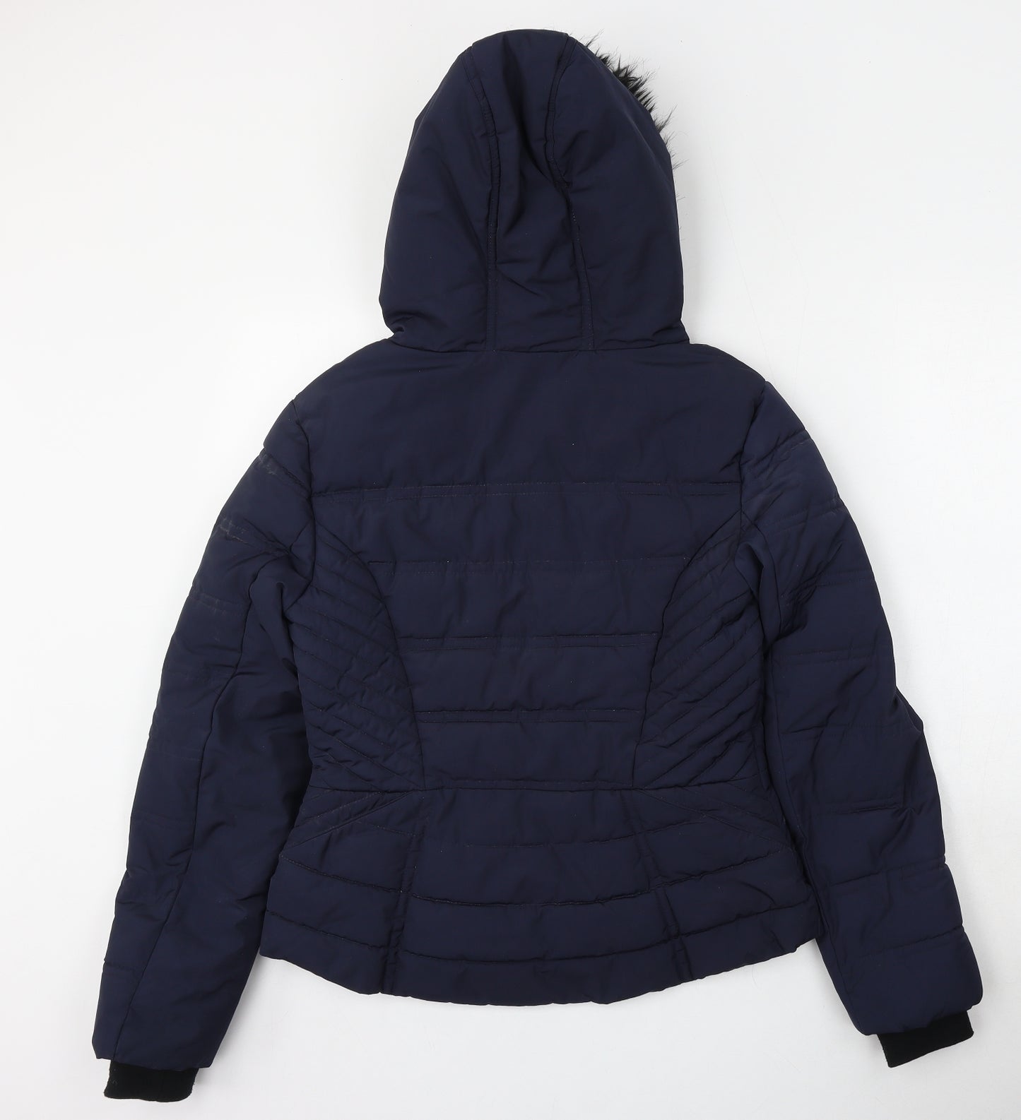 Marks and Spencer Womens Blue   Jacket  Size 8  Zip