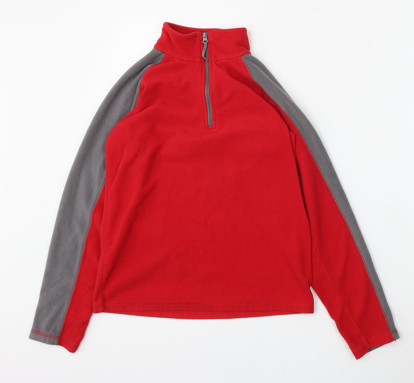 Mountain Warehouse Boys Red  Polyester Pullover Sweatshirt Size 11-12 Years
