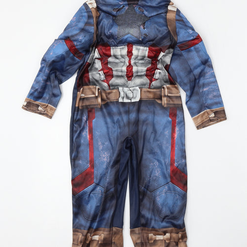 TU Boys Multicoloured Solid Polyester  One Piece Size 3-4 Years   - Marvel Avengers