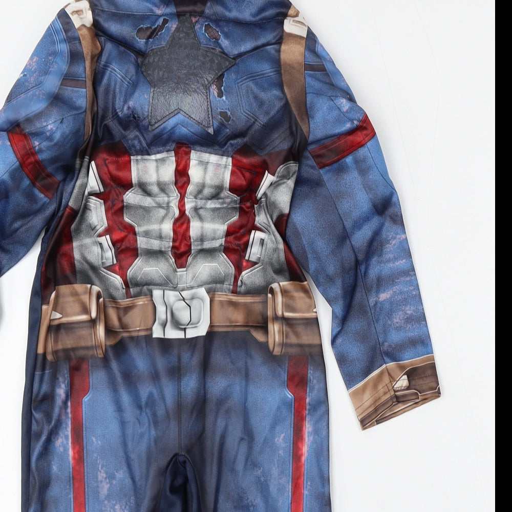 TU Boys Multicoloured Solid Polyester  One Piece Size 3-4 Years   - Marvel Avengers