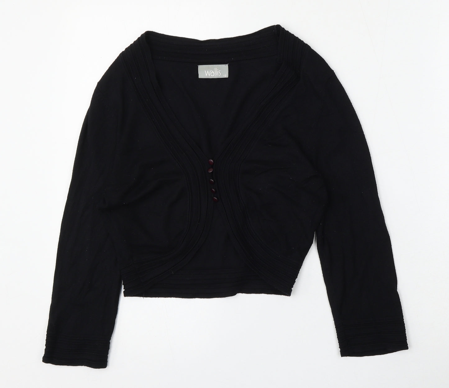 Walls Womens Blue V-Neck  Viscose Cardigan Jumper Size 12