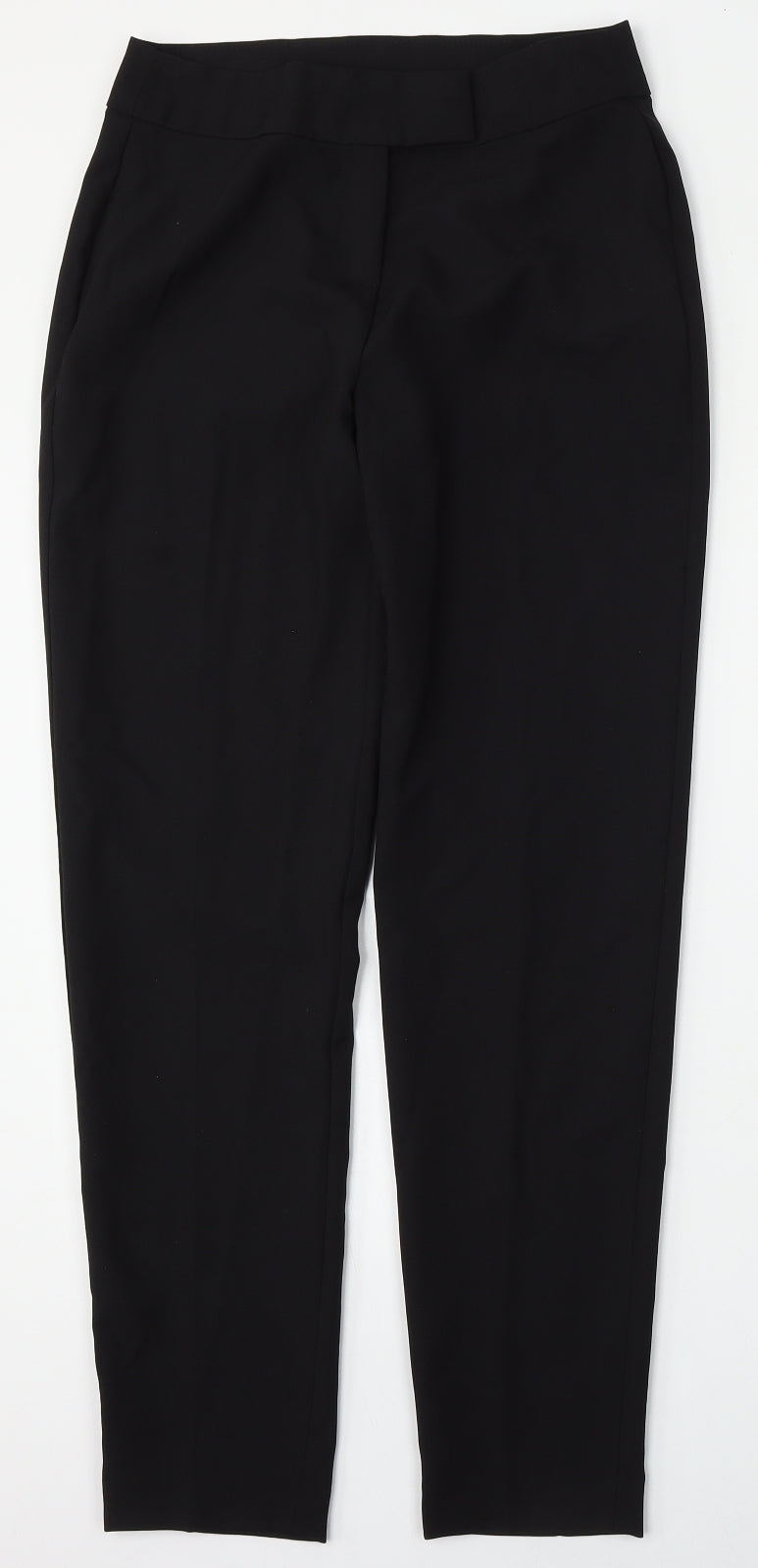 George Womens Black  Polyester Trousers  Size 8 L28 in Regular