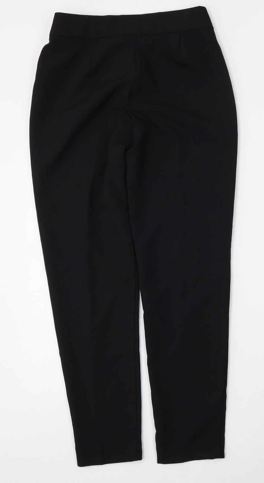 George Womens Black  Polyester Trousers  Size 8 L28 in Regular
