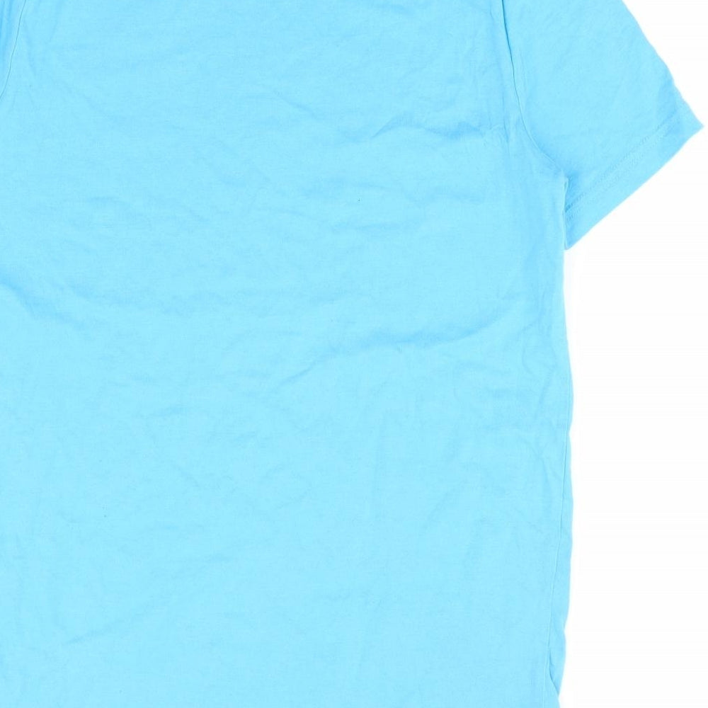 Florence + Fred Boys Blue  Cotton Jersey T-Shirt Size 11-12 Years Round Neck