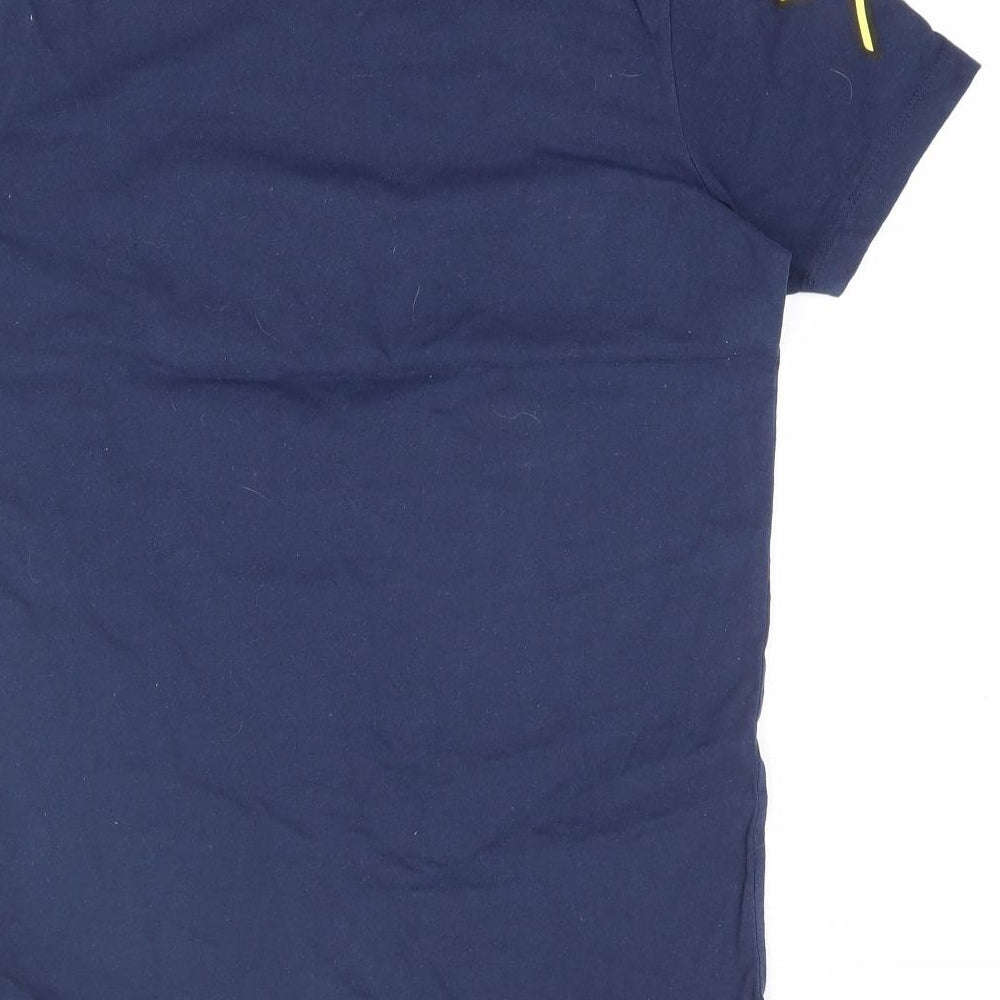 Primark Boys Blue  100% Cotton Jersey T-Shirt Size 12-13 Years Round Neck  - Ninja, Gaming