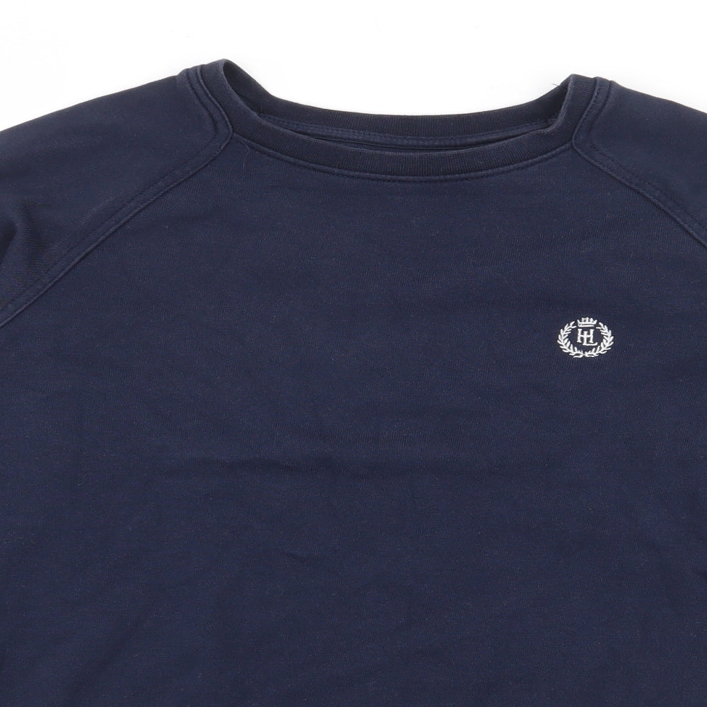Henri Lloyd Boys Blue  Cotton Pullover Sweatshirt Size 12-13 Years  Pullover