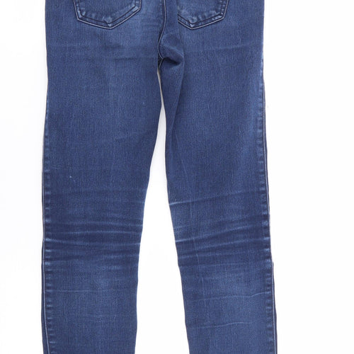 Only Womens Blue  Cotton Skinny Jeans Size 6 L28 in Slim Zip