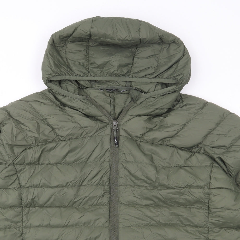 Trespass Mens Green   Puffer Jacket Jacket Size XL  Zip