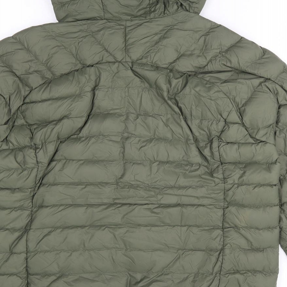 Trespass Mens Green   Puffer Jacket Jacket Size XL  Zip