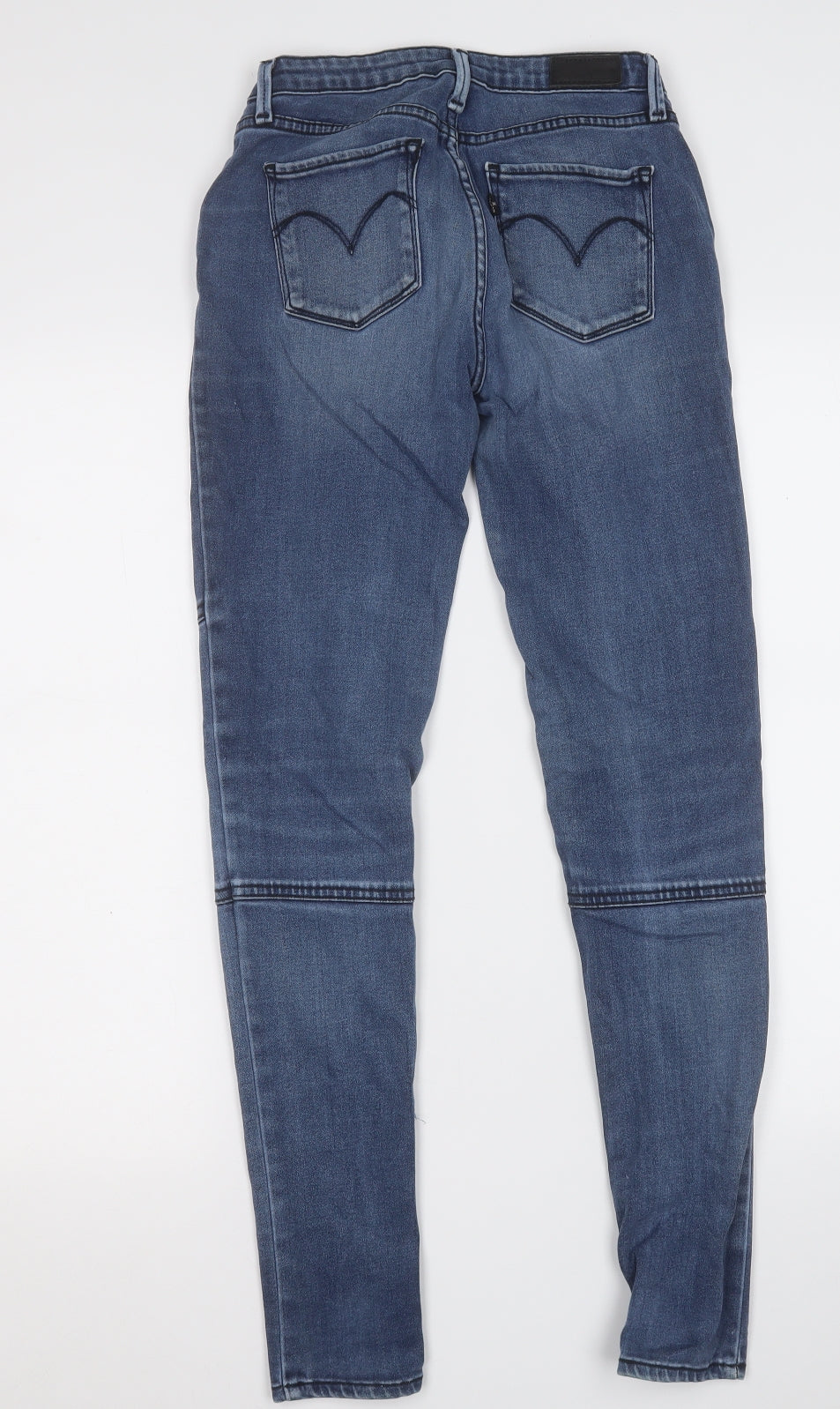 Levi's Womens Blue  Cotton Jegging Leggings Size M L29 in