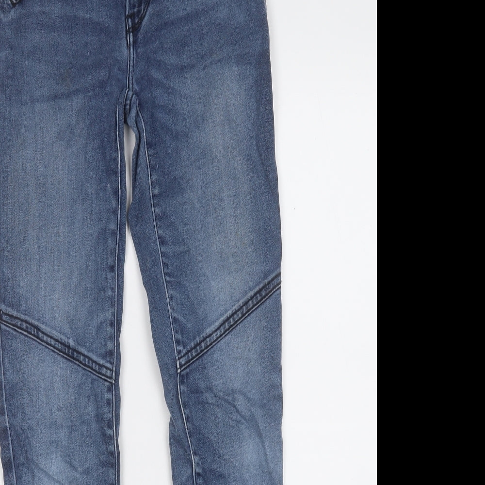 Levi's Womens Blue  Cotton Jegging Leggings Size M L29 in