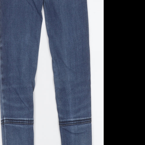 Levi's Womens Blue  Cotton Jegging Leggings Size M L29 in