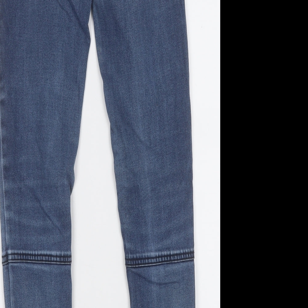 Levi's Womens Blue  Cotton Jegging Leggings Size M L29 in