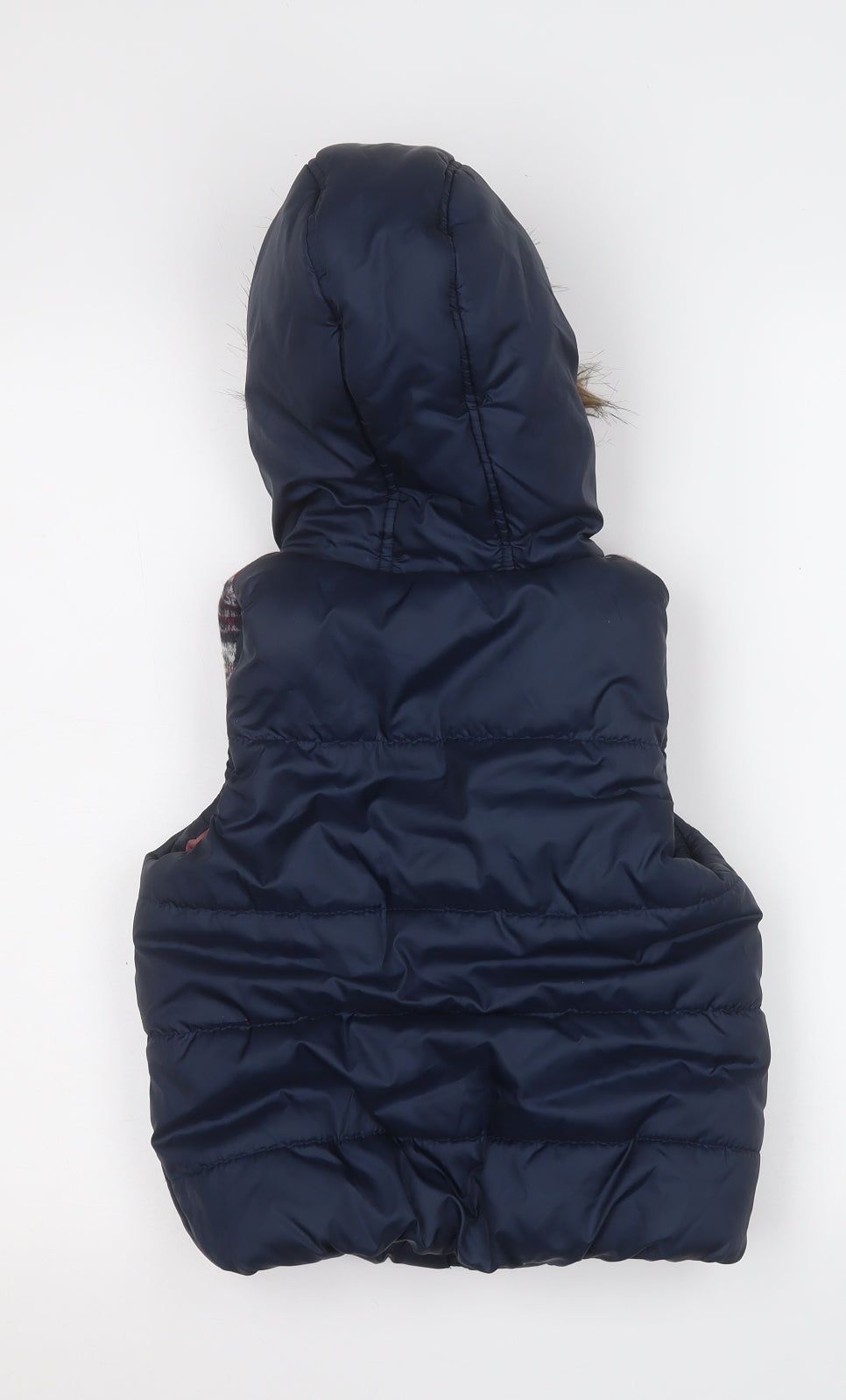 F&F Womens Blue   Gilet Coat