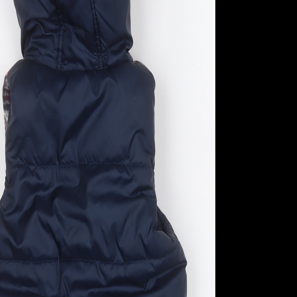 F&F Womens Blue   Gilet Coat