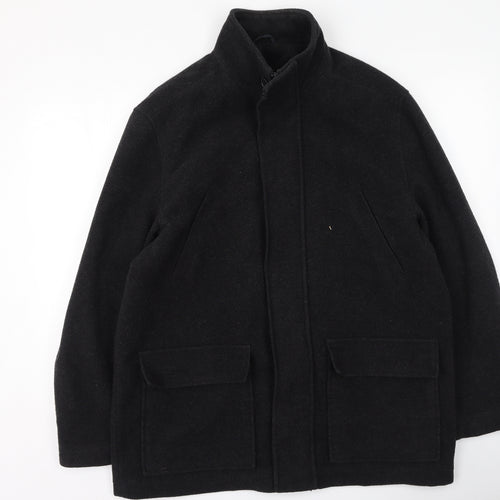 butter & webb Mens Black   Jacket Coatigan Size L