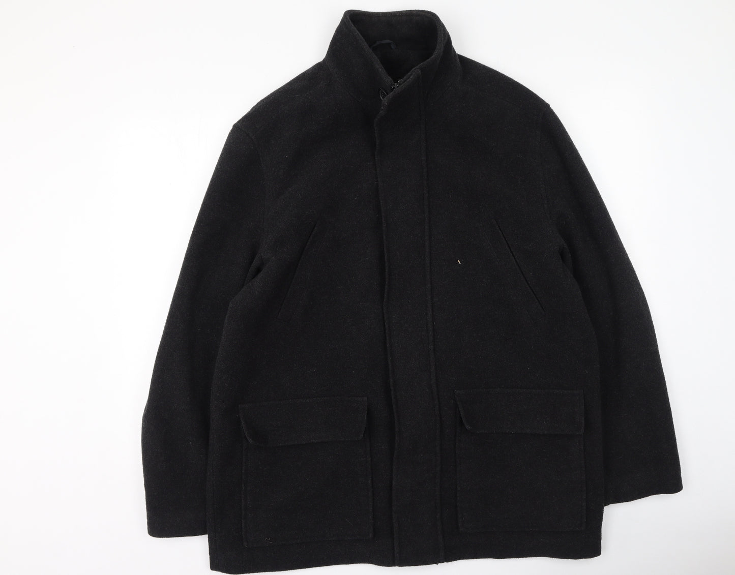 butter & webb Mens Black   Jacket Coatigan Size L