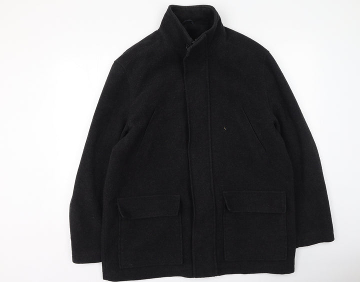 butter & webb Mens Black   Jacket Coatigan Size L
