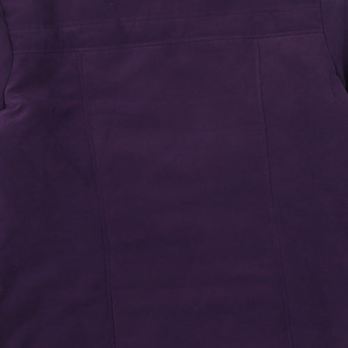 BHS Womens Purple   Parka Coat Size 14