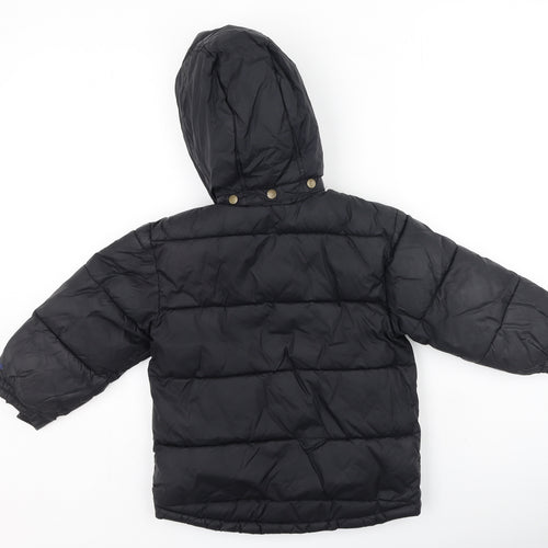 Gap  Boys Black   Puffer Jacket Coat Size XS