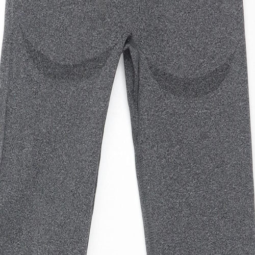 Apex Womens Grey  Nylon Jegging Leggings Size M L23.5 in