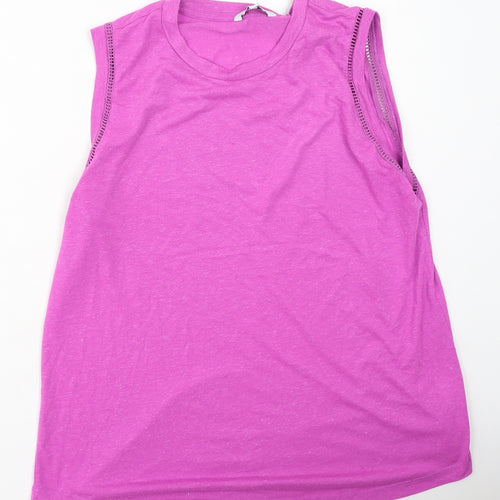 NEXT Womens Purple  Polyester Camisole Tank Size 18 Round Neck