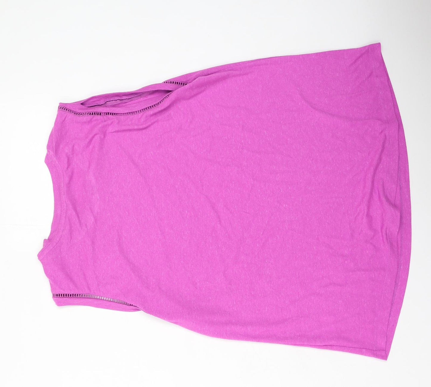 NEXT Womens Purple  Polyester Camisole Tank Size 18 Round Neck
