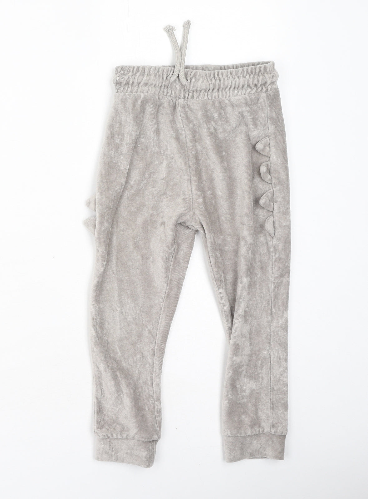George  Boys Beige  Cotton Jogger Trousers Size 3-4 Years  Regular