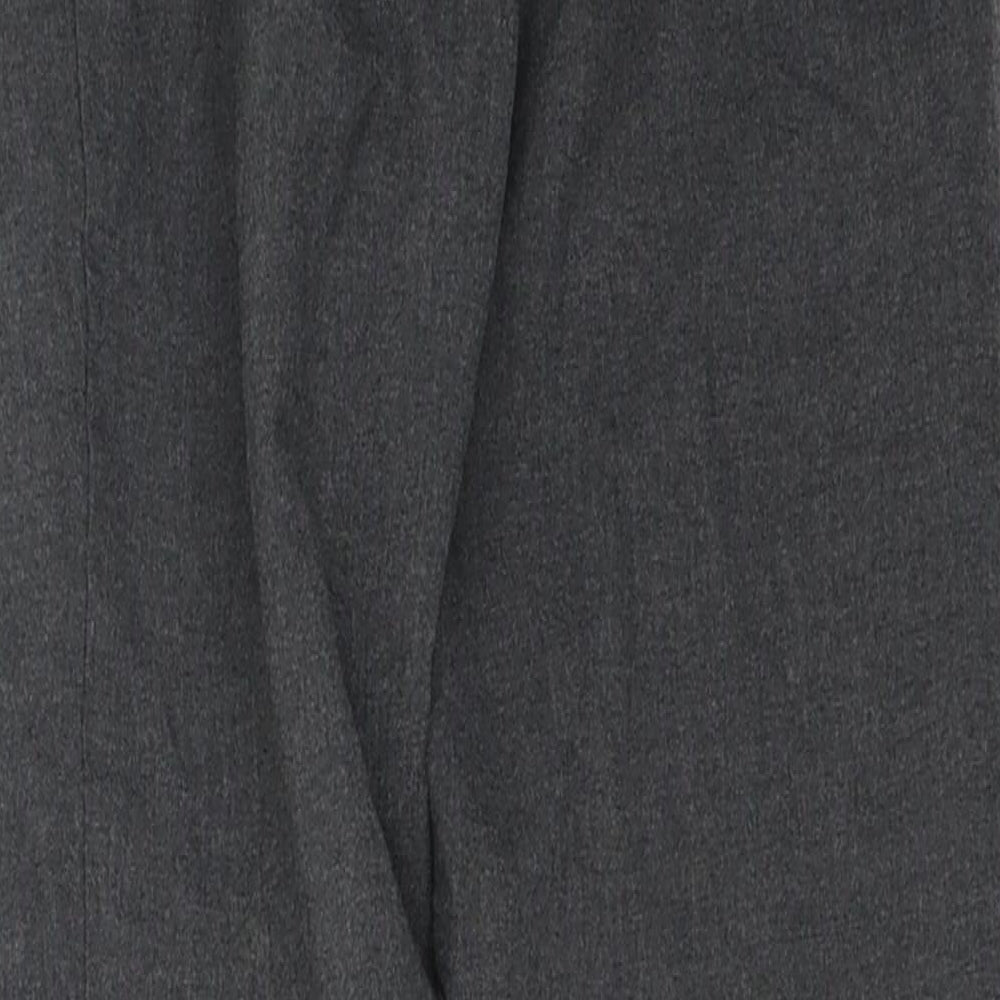 Marks and Spencer Boys Grey  Polyester Dress Pants Trousers Size 8-9 Years  Regular