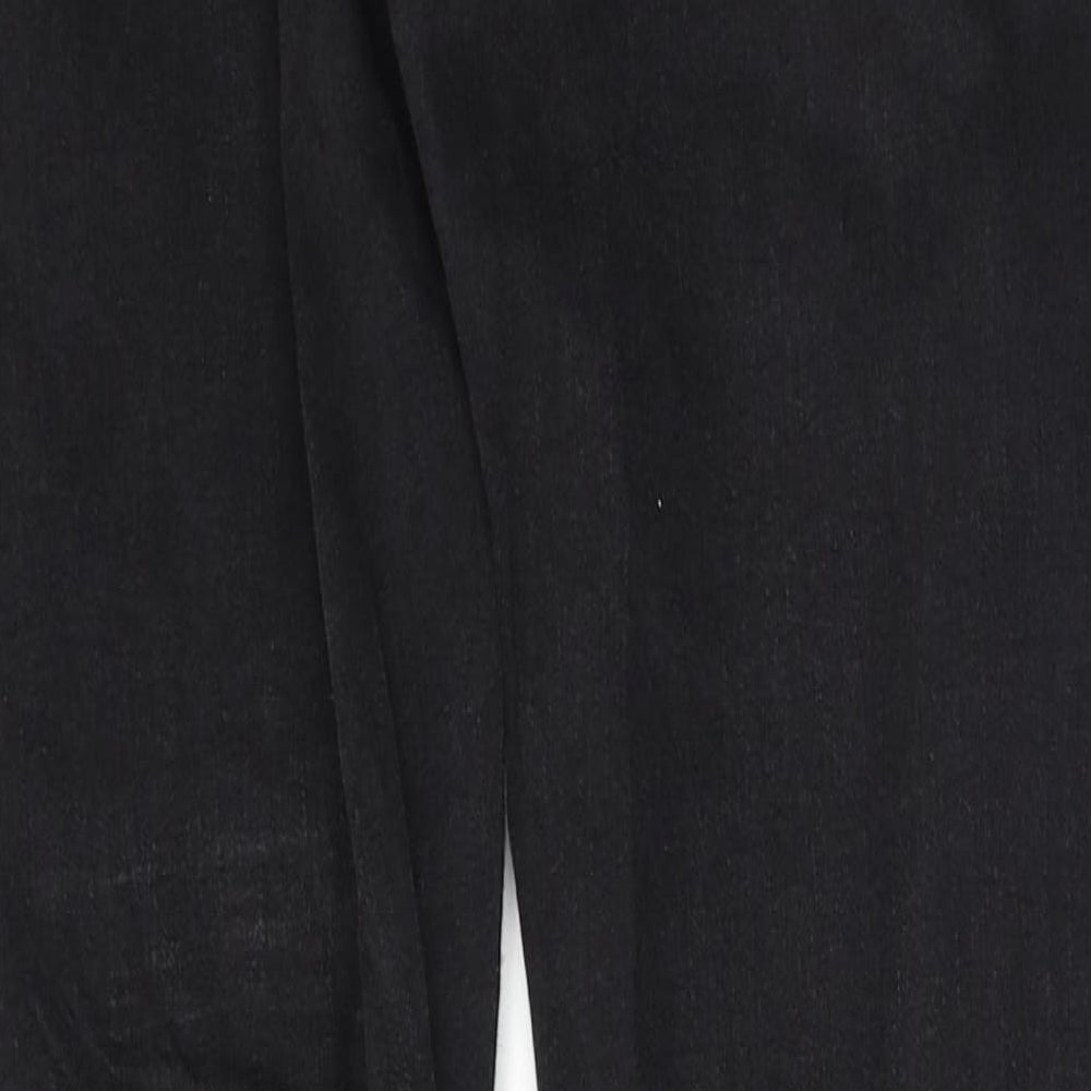 Denim & Co. Womens Grey  Cotton Skinny Jeans Size 38 L32 in Regular