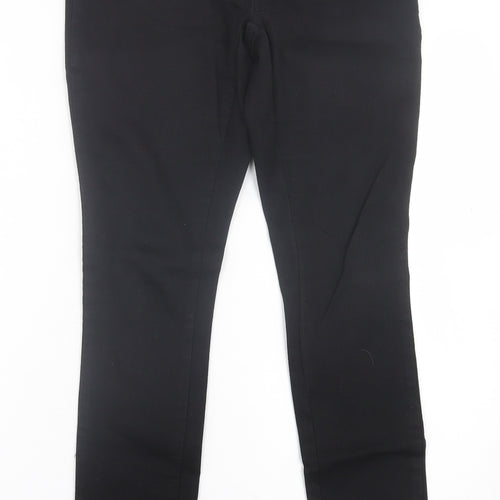 ASOS Womens Black  Cotton Jegging Trousers Size 8 L28 in Regular