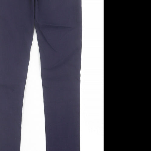 Urban bliss Womens Blue  Cotton Skinny Jeans Size 8 L30 in Regular Button
