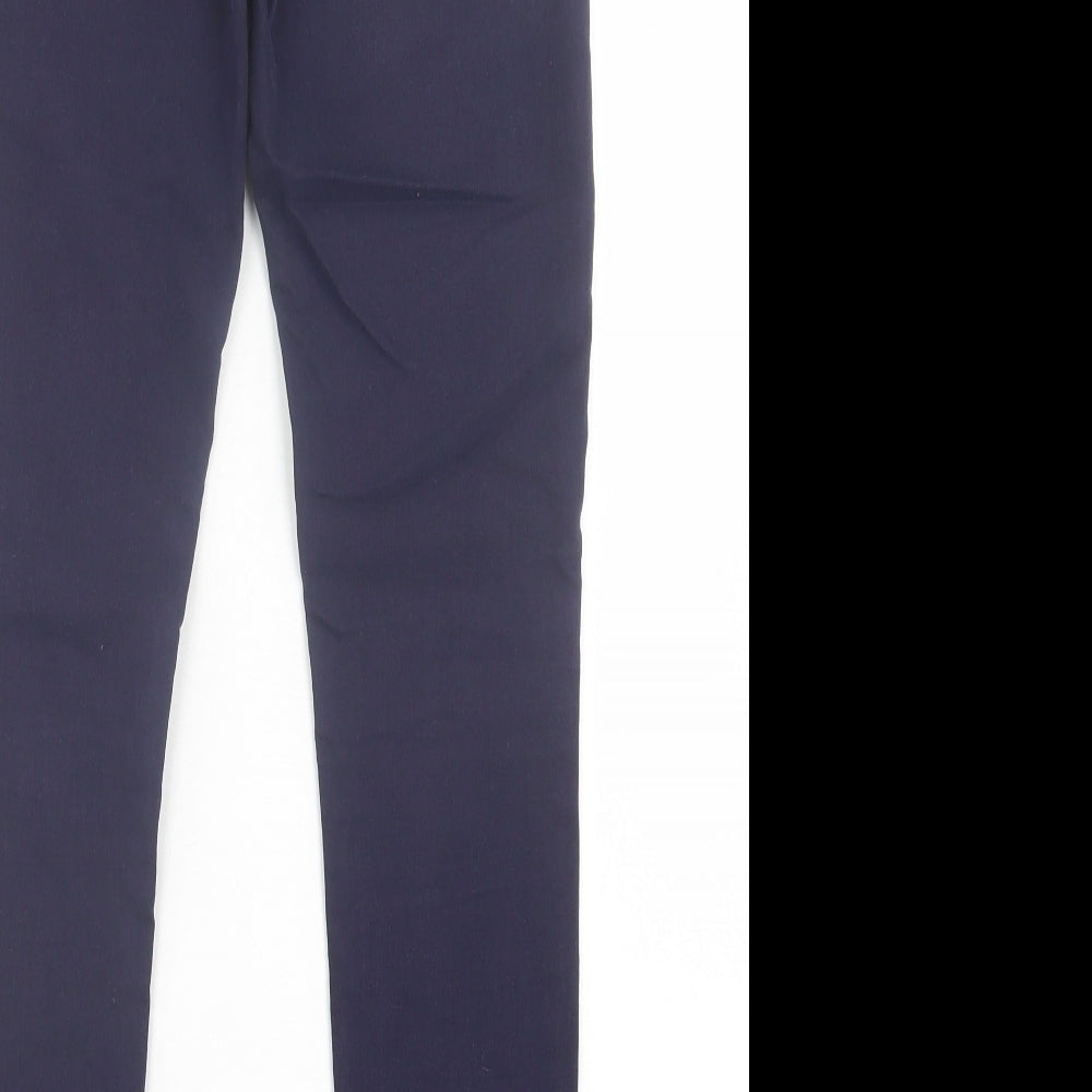 Urban bliss Womens Blue  Cotton Skinny Jeans Size 8 L30 in Regular Button