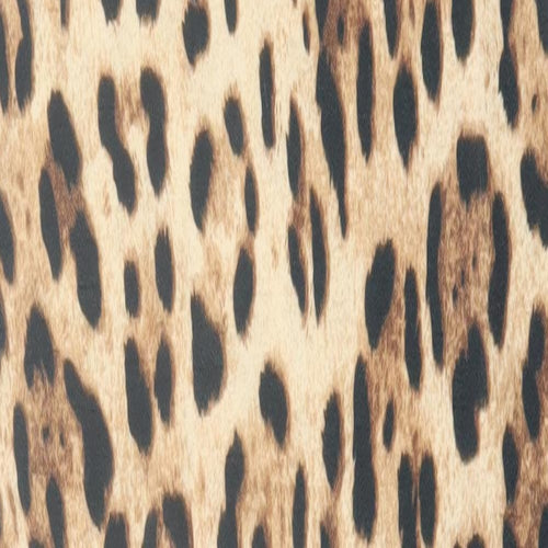 Missguided Womens Brown Animal Print Polyester Bodycon  Size 12  Scoop Neck Pullover