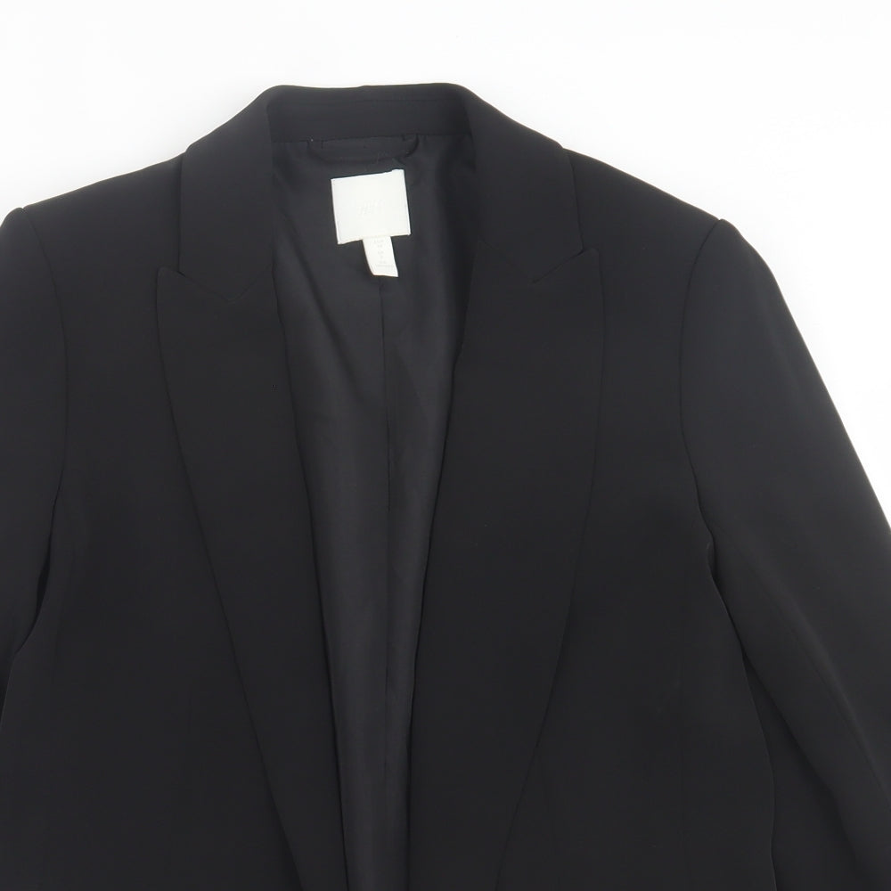 H&M Womens Black   Jacket Blazer Size 6